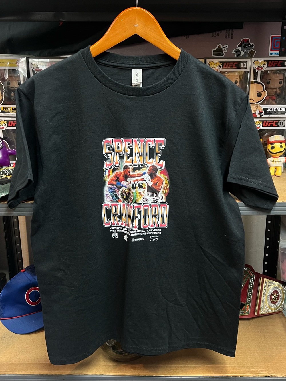 Errol Spence Jr Vs Terrance Crawford 2023 Championship Fight Promo Tee